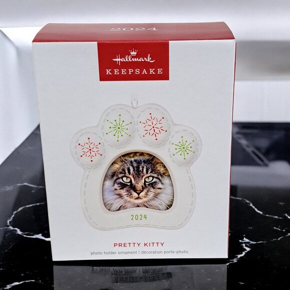 Hallmark Keepsake Ornament 2024 Pretty Kitty Photo Holder - Picture 3 of 14